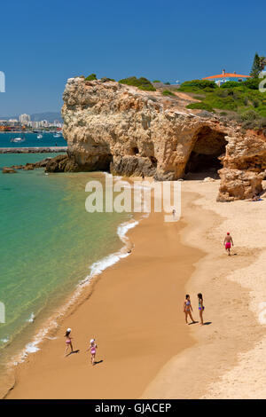 Praia do Pintadinho near Portimao, Algarve, PortugalA Stock Photo