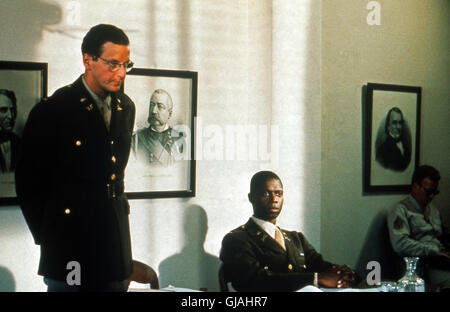 The Court-Martial Of Jackie Robinson, Fernsehfilm, USA 1990, Regie: Larry Peerce, Darsteller: Daniel Stern, Andre Braugher Stock Photo