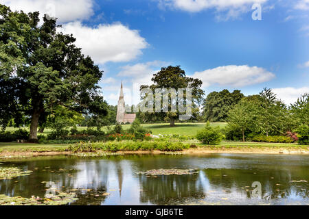 The Church of the Holy Innocents, Highnam, Gloucester, UK Stock Photo