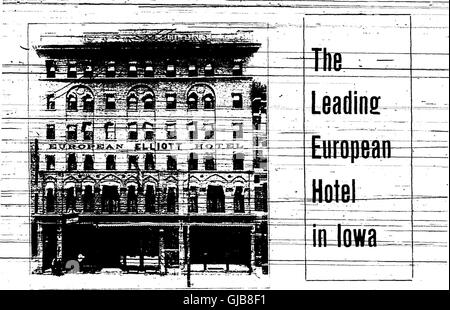 1906 Des Moines and Polk County, Iowa, City Directory (1906) Stock Photo