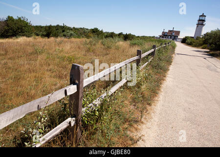 Highland Light, North Truro, Cape Cod, Massachusetts Stock Photo