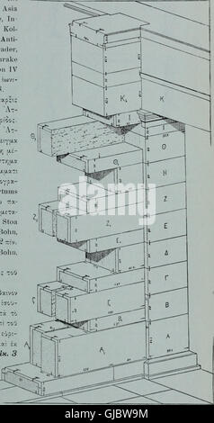 Archaiologik ephmeris - ekdidomen hypo ts en Athnais Archaiologiks Hetairias (1915) Stock Photo