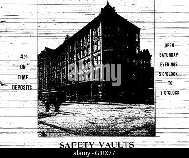 1906 Des Moines and Polk County, Iowa, City Directory (1906) Stock Photo