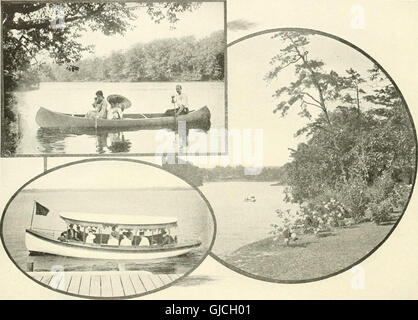 Asbury Park and Ocean Grove (1908) Stock Photo