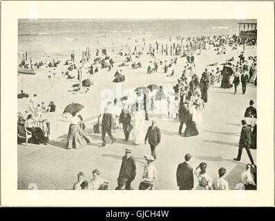 Asbury Park and Ocean Grove (1908) Stock Photo