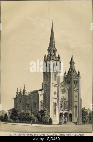 Illustrated album of Alameda County, California; its early history and progress-agriculture, viticulture and horticulture-educational, manufacturing and railroad advantages-Oakland and Stock Photo