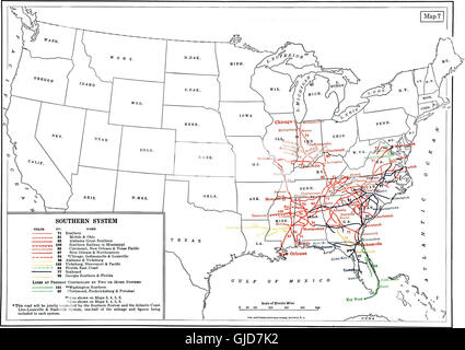 A plan for railroad consolidations, including a discussion of their purpose and practicability (1921) Stock Photo