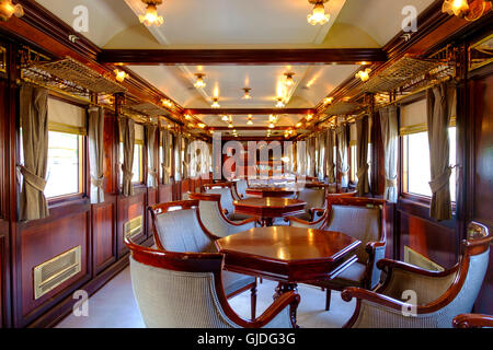 Al-Andalus luxury train travelling around Andalusia, Spain Stock Photo