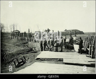 Original photographs taken on the battlefields during the Civil War of the United States (1907) Stock Photo