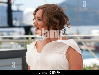 Actress Oona Airola at The Happiest Day In The Life Of Olli Maki film photo call at the 69th Cannes Film Festival 2016 Stock Photo