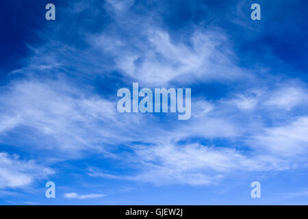 blue cloud summer Stock Photo