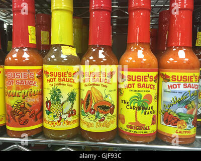 Kalustyan's Indian Spice Shop is a specialty store in Murray Hill, New York City, USA Stock Photo