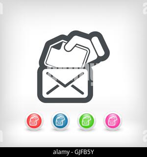 Mail concept Stock Vector