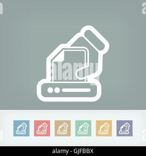 Printer icon Stock Vector