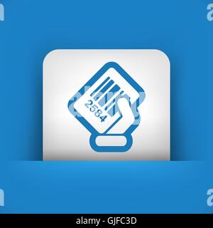 Barcode label Stock Vector