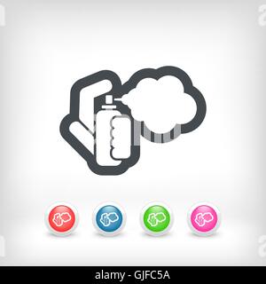 Cleaning Spray icon vector image. Suitable for mobile application web ...