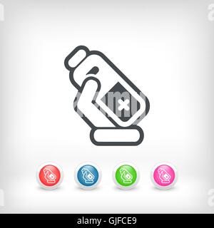 Battery icon Stock Vector