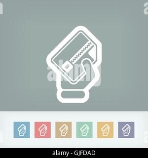 Compressed folder Stock Vector