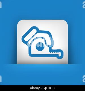 Meter measuring Stock Vector