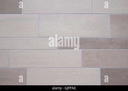 tiled stone wall background Stock Photo