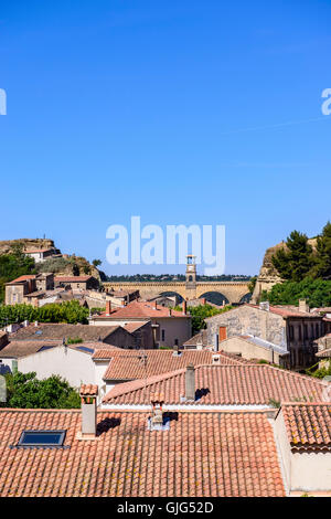 Saint-Chamas, village de Provence Bdr France 13 Stock Photo