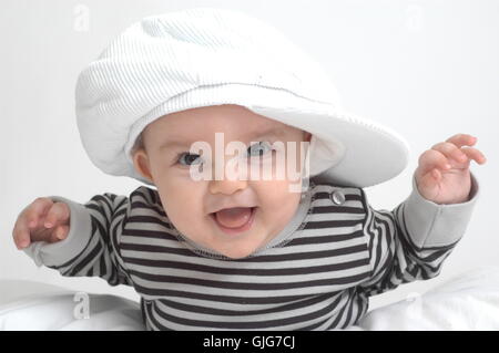 laughing baby Stock Photo