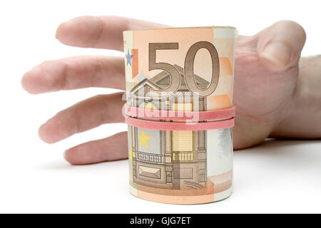 claw money Stock Photo