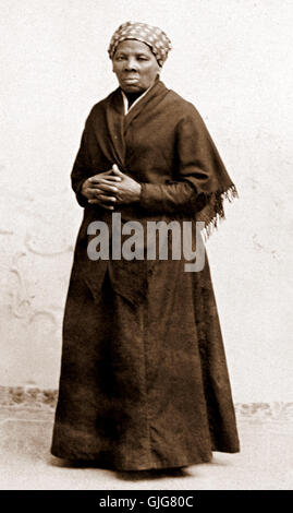 Harriet Tubman, American abolitionist, humanitarian and spy Stock Photo