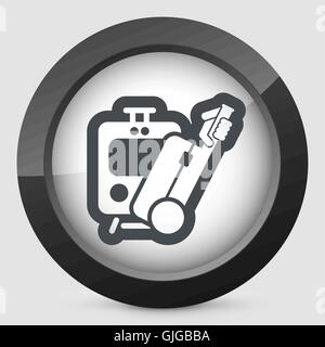 Train icon Stock Vector