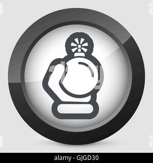 Bomb icon Stock Vector