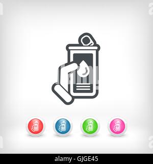 Oil cans Stock Vector