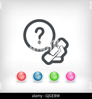 Infoline icon Stock Vector