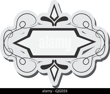 angular vintage frame icon Stock Vector Image & Art - Alamy