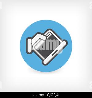 Laptop icon Stock Vector