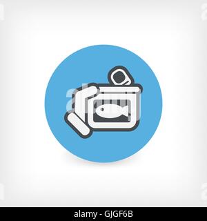 Canned food Stock Vector