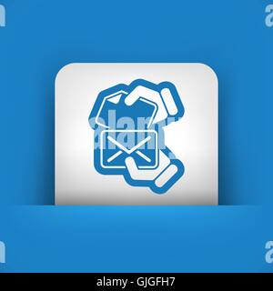 Mail concept Stock Vector