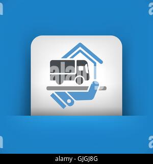 Home delivery service Stock Vector