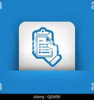 Document icon Stock Vector