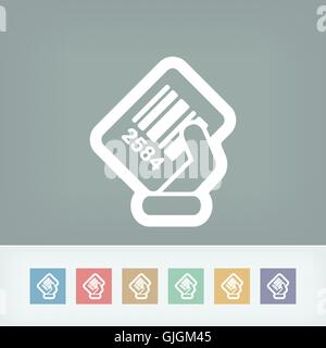 Barcode label Stock Vector
