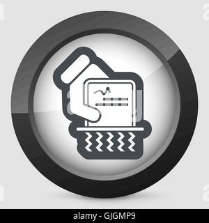 Destroy official documents Stock Vector