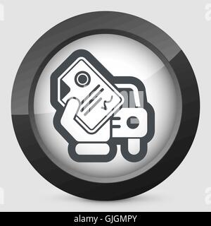 Car document Stock Vector