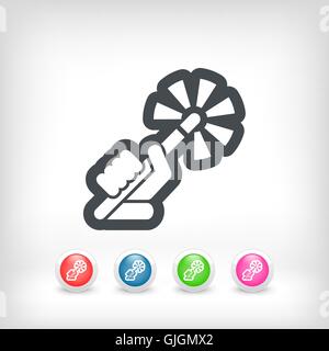 Wand icon Stock Vector