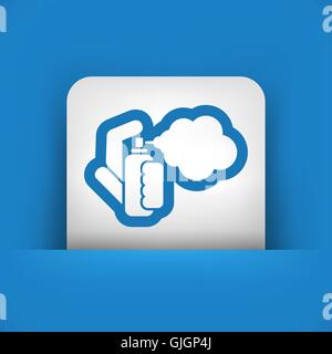 Spray icon Stock Vector