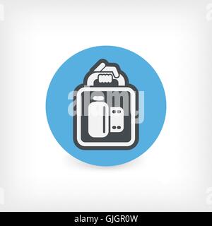 Photo service icon Stock Vector