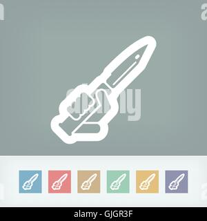 Knife icon Stock Vector