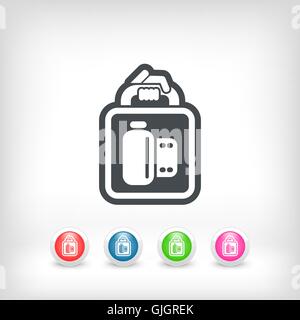 Photo service icon Stock Vector