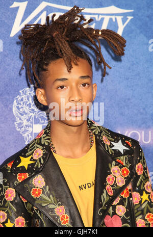 Los Angeles, CA, USA. 16th Aug, 2016.  Jaden Smith. Variety's Power Of Young Hollywood held at NeueHouse Hollywood. Photo Credit: AdMedia Credit:  AdMedia/ZUMA Wire/Alamy Live News Stock Photo