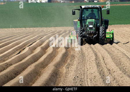 fieldwork Stock Photo