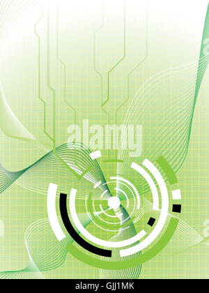 technical futuristic internet Stock Photo