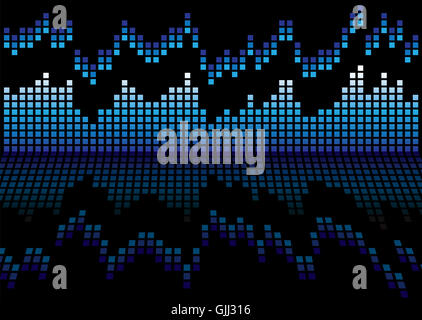 technology abstract audio Stock Photo
